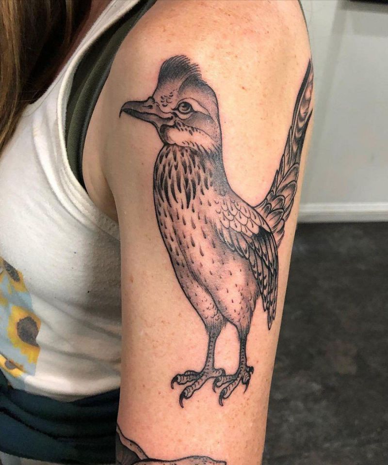 30 Pretty Roadrunner Tattoos You Must Try