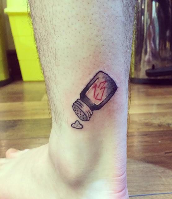 30 Unique Salt Shaker Tattoos You Must Try