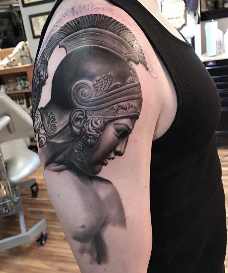 30 Gorgeous Achilles Tattoos to Inspire You