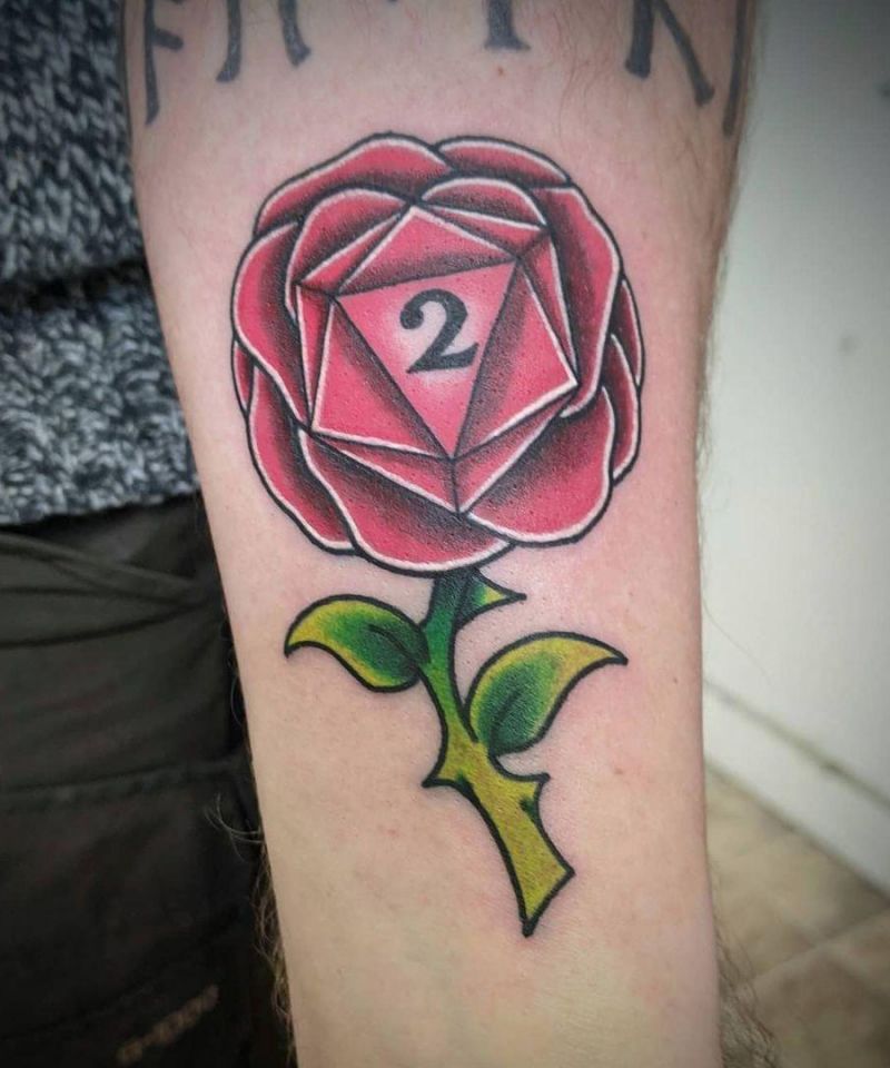 30 Pretty D20 Tattoos You Can Copy