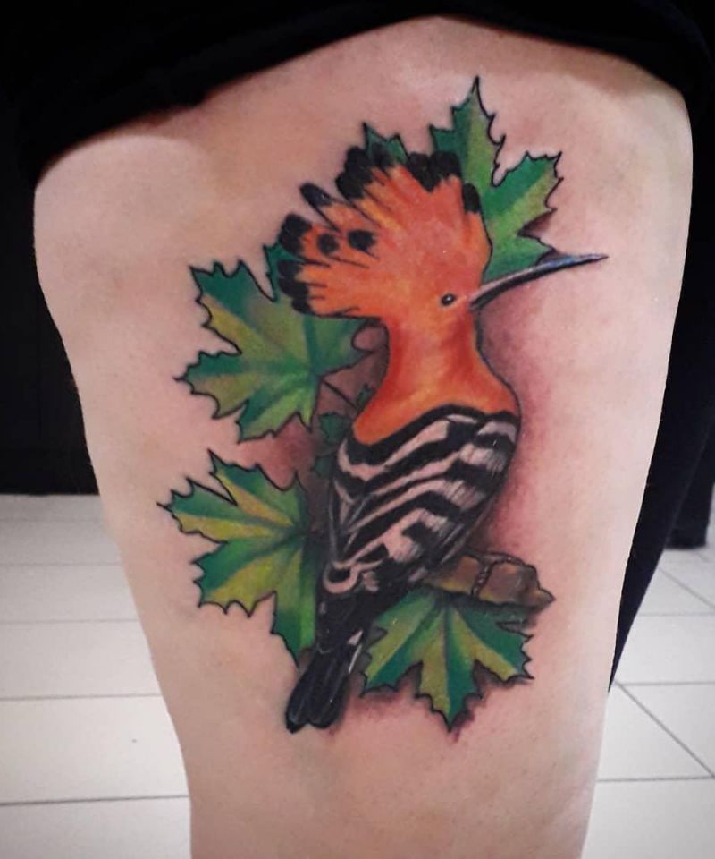 30 Pretty Hoopoe Tattoos You Must Try