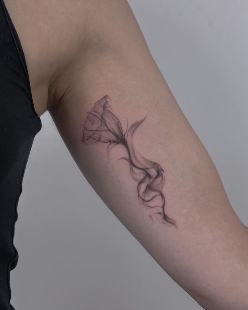 30 Elegant Smoke Tattoos to Inspire You