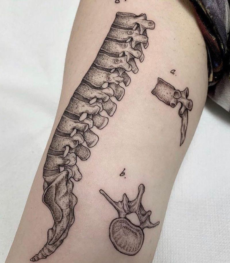 21 Gorgeous Spinal Cord Tattoos You Must Try