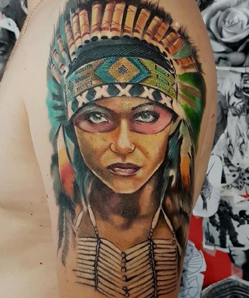 30 Pretty Squaw Tattoos You Must See