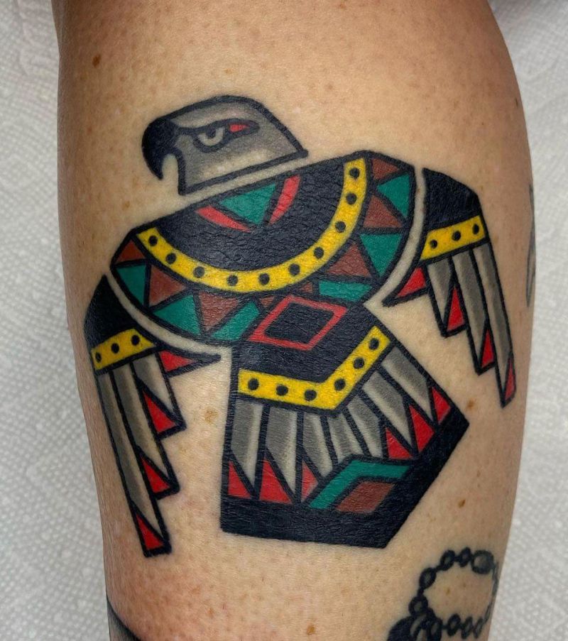 30 Pretty Thunderbird Tattoos to Inspire You