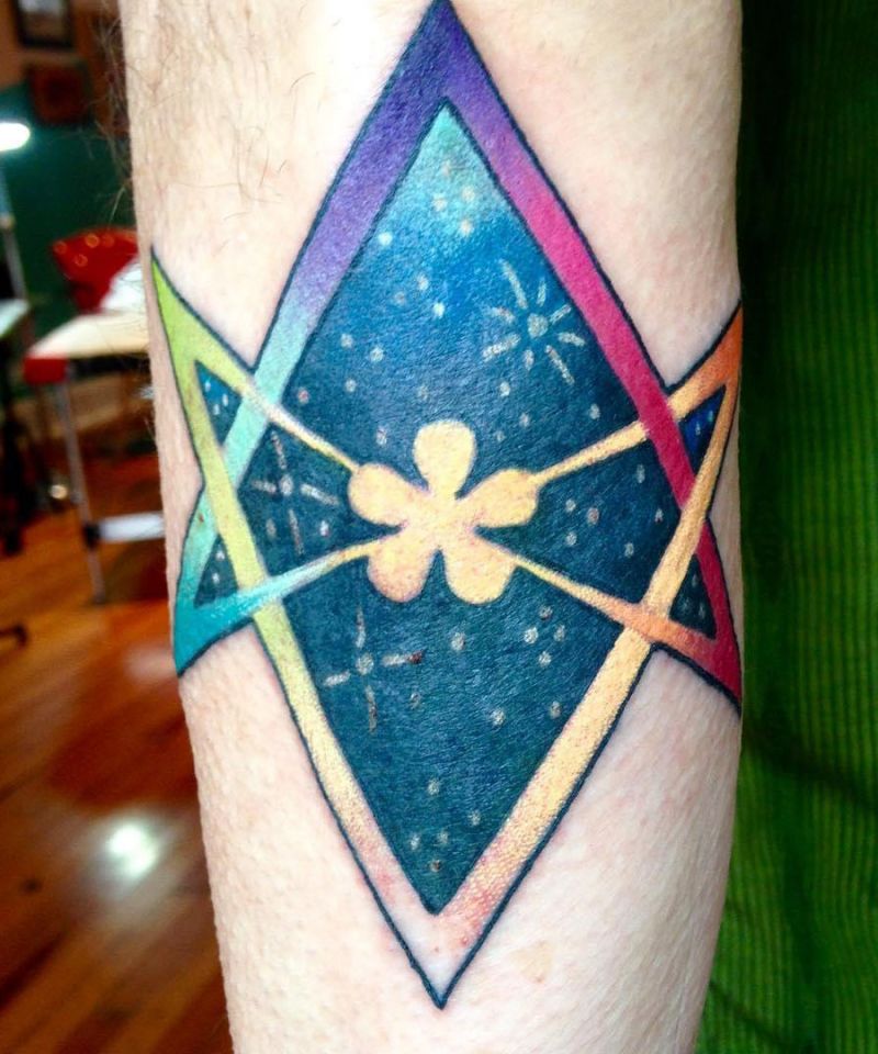 24 Pretty Unicursal Hexagram Tattoos You Can Copy