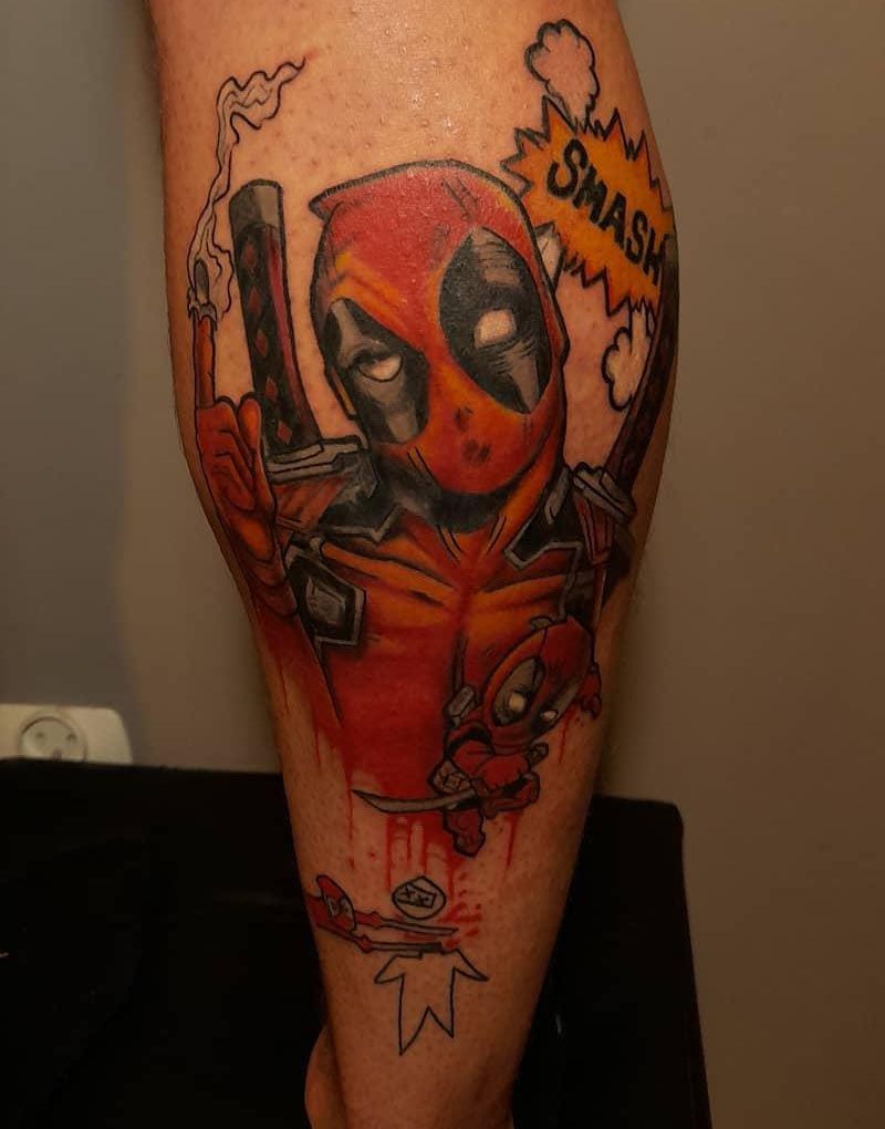 30 Unique Deadpool Tattoos You Must Love