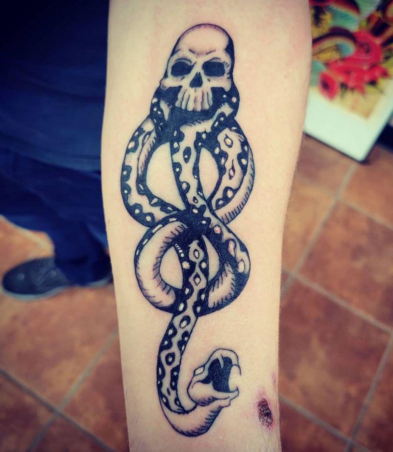 30 Wonderful Death Eater Tattoos You Can Copy