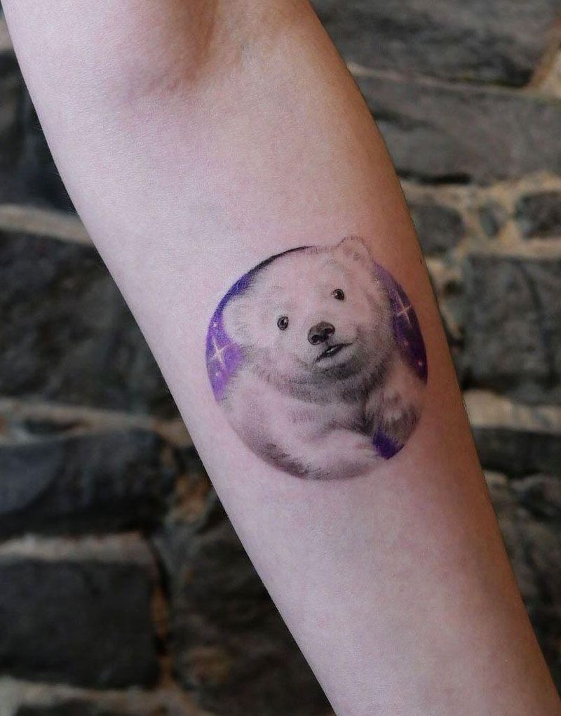 30 Gorgeous Polar Bear Tattoos to Inspire You