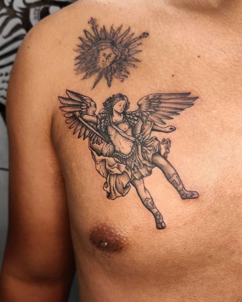 30 Pretty Saint Tattoos You Will Love