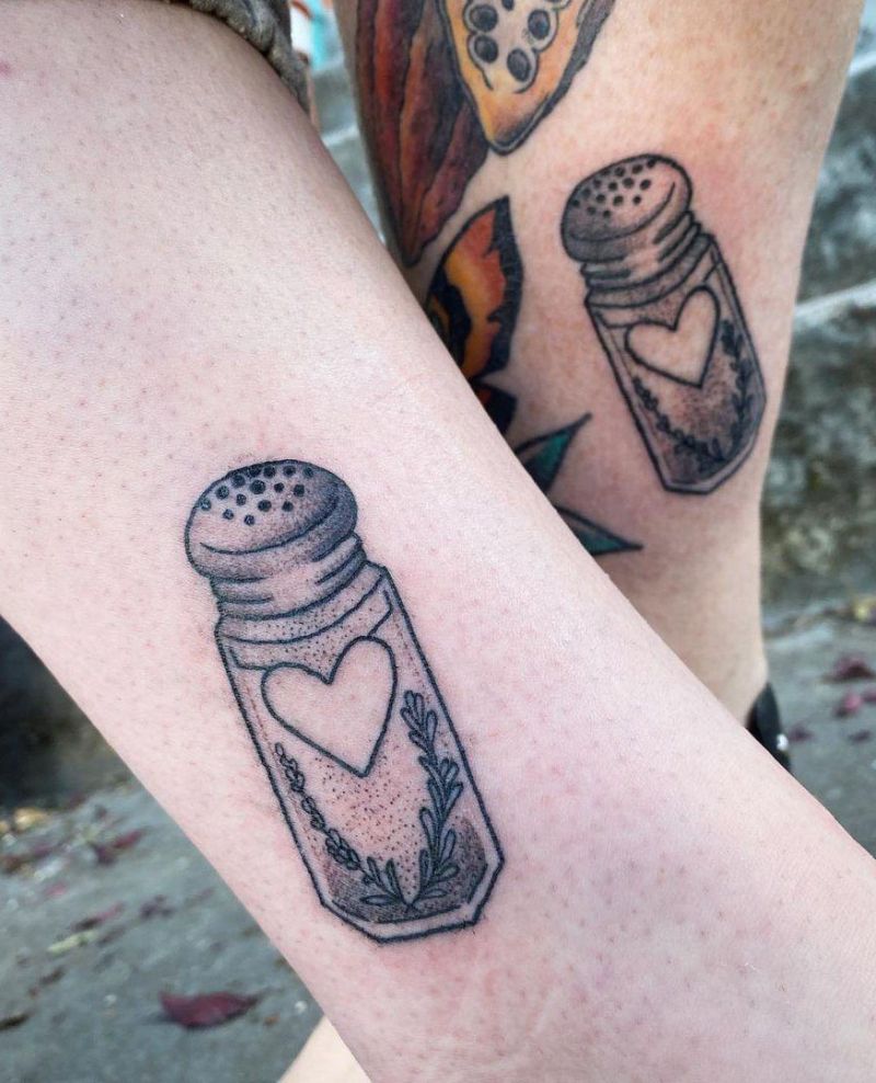 30 Unique Salt Shaker Tattoos You Must Try