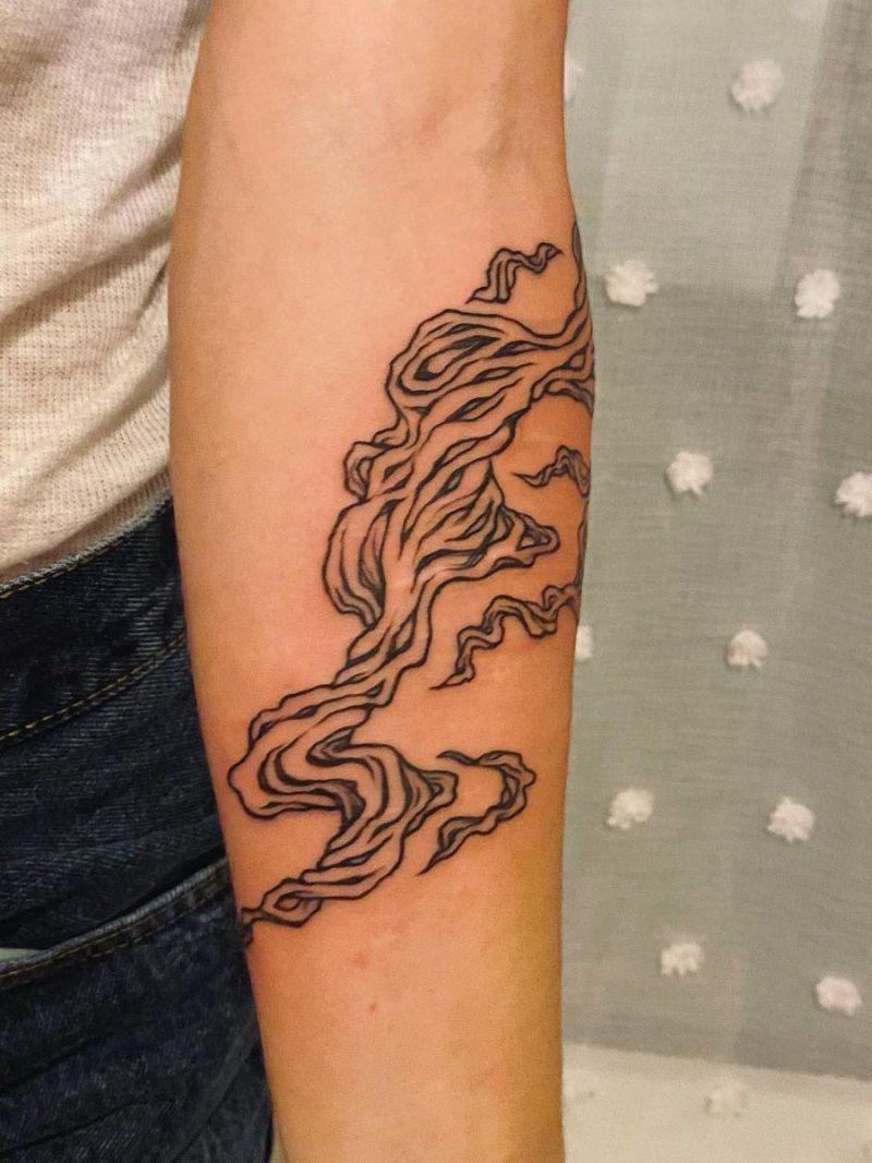 30 Elegant Smoke Tattoos to Inspire You