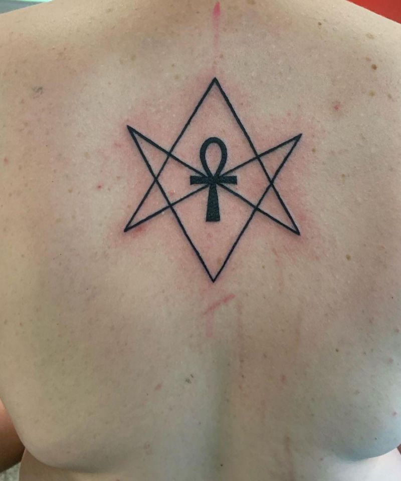 24 Pretty Unicursal Hexagram Tattoos You Can Copy