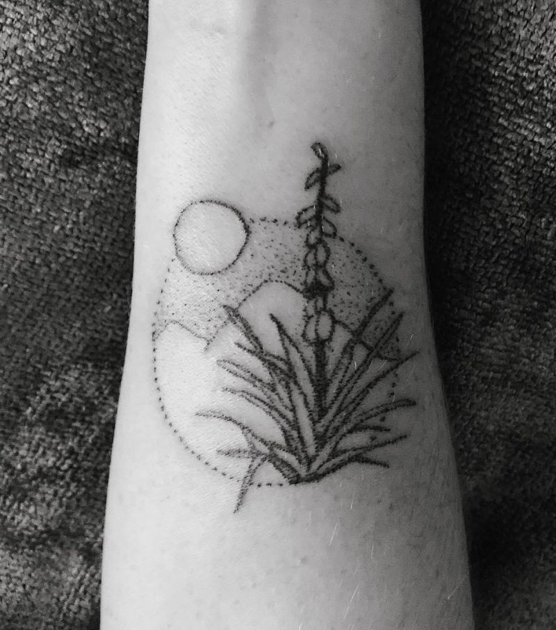 30 Pretty Yucca Tattoos Make You Beautiful