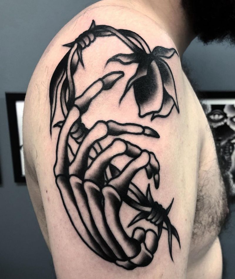 30 Unique Dead Rose Tattoos You Must Love