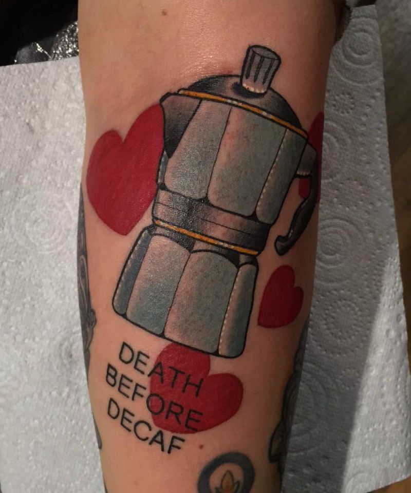 30 Pretty Death Before Decaf Tattoos to Inspire You