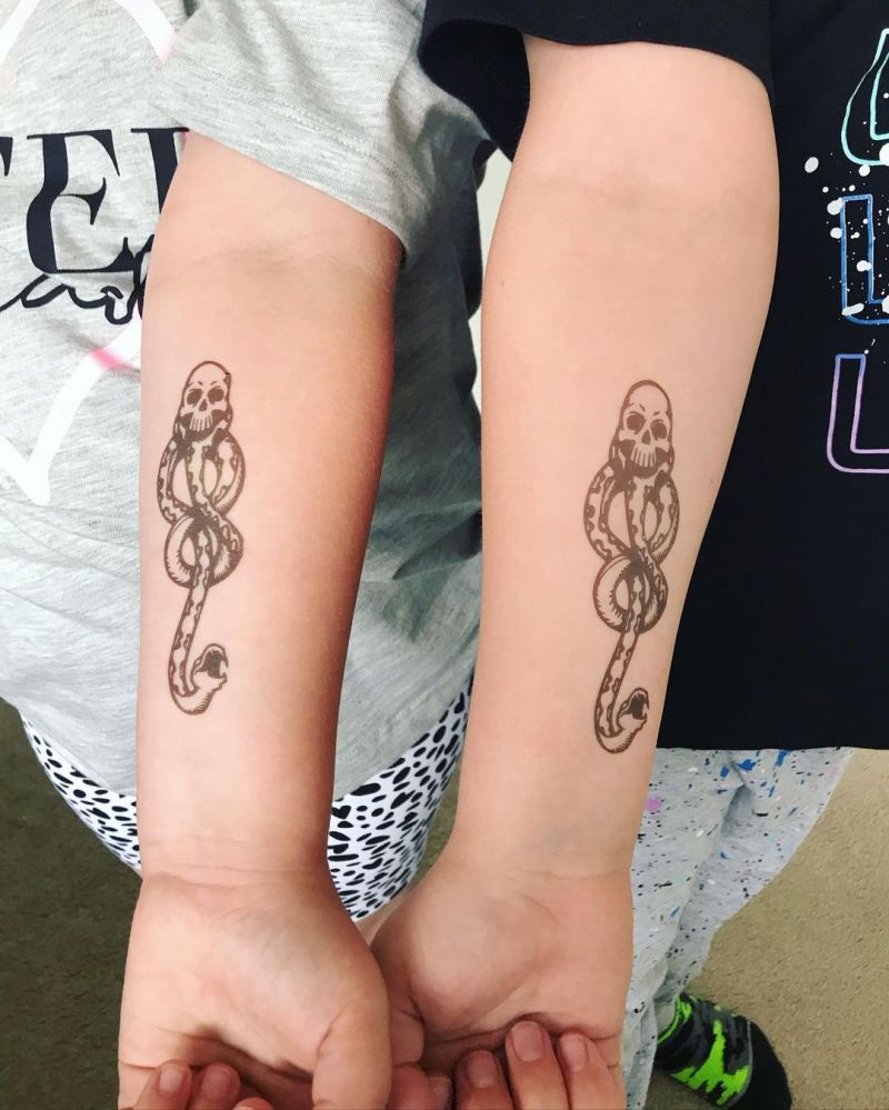 30 Wonderful Death Eater Tattoos You Can Copy