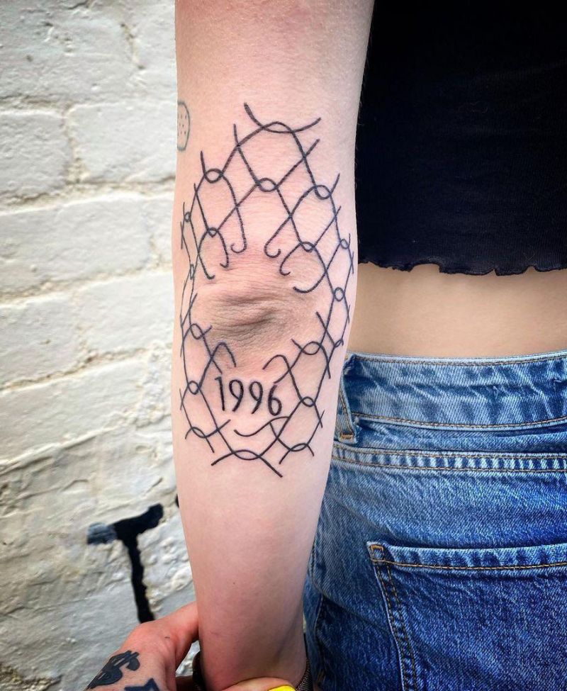 30 Unique Fence Tattoos You Must Try