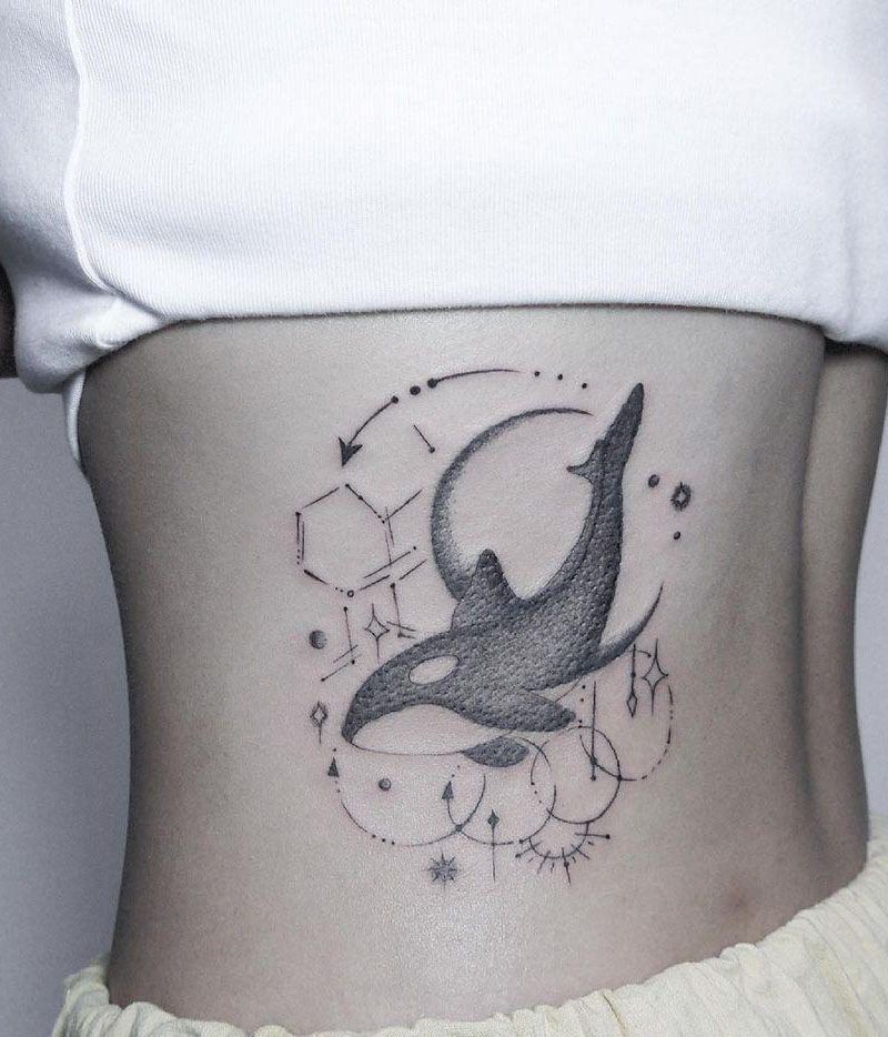 30 Pretty Killer Whale Tattoos You Will Love