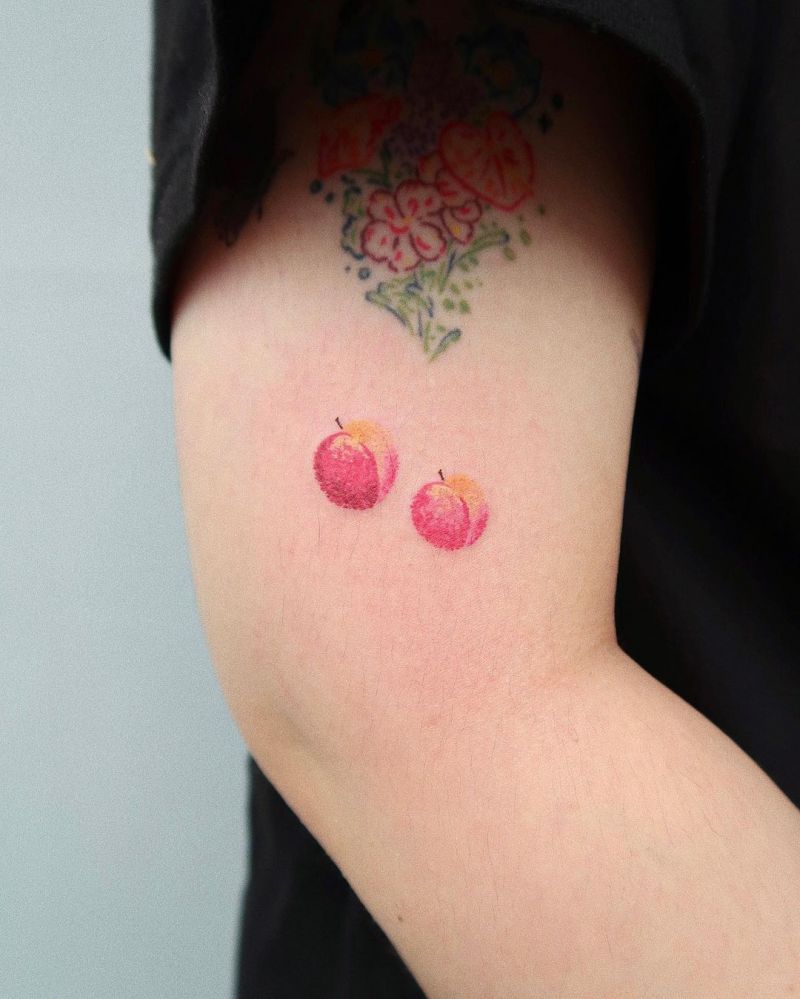 30 Pretty Plum Tattoos You Can Copy