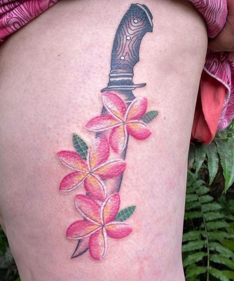 30 Amazing Plumeria Tattoos You Will Love