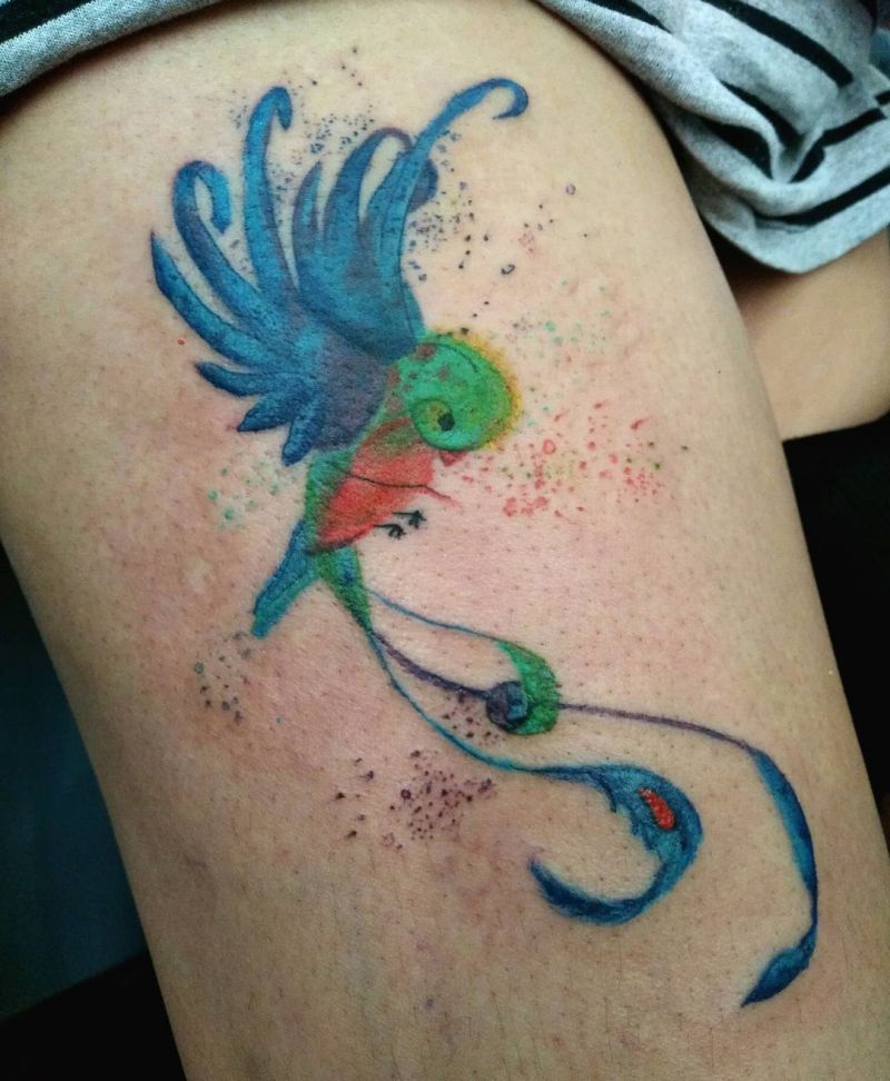 30 Pretty Quetzal Tattoos You Will Love