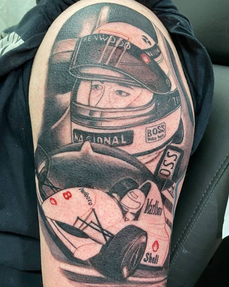 30 Wonderful Racing Tattoos You Must Love