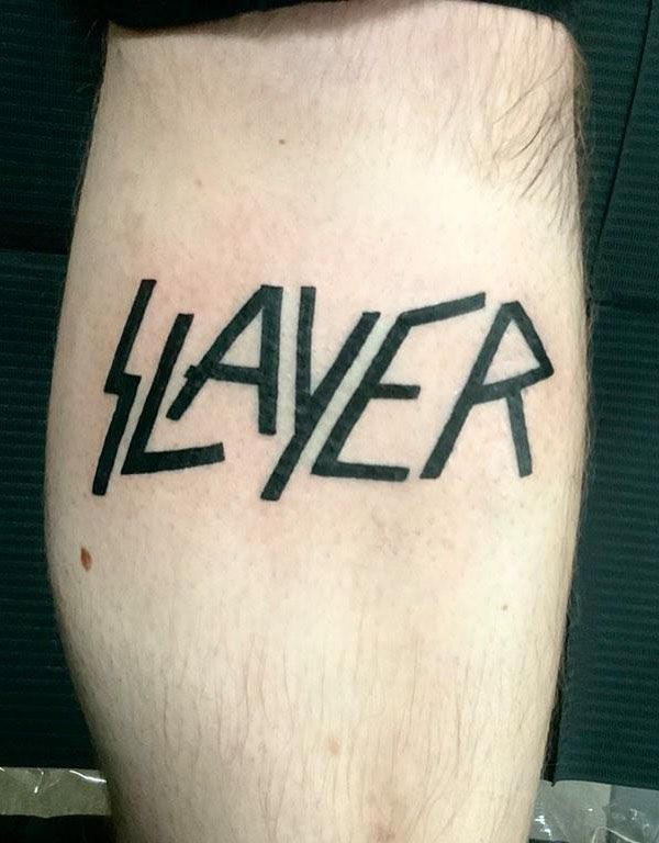 30 Wonderful Slayer Tattoos You Must Love