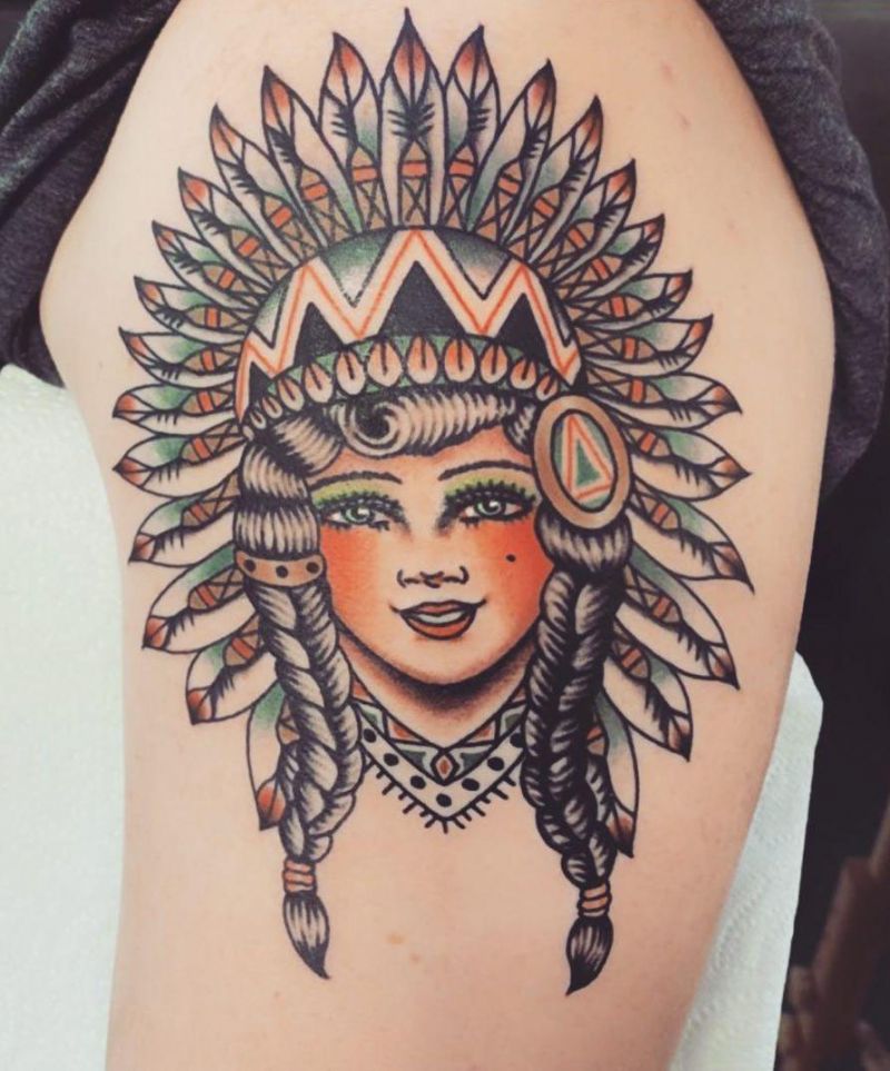 30 Pretty Squaw Tattoos You Must See