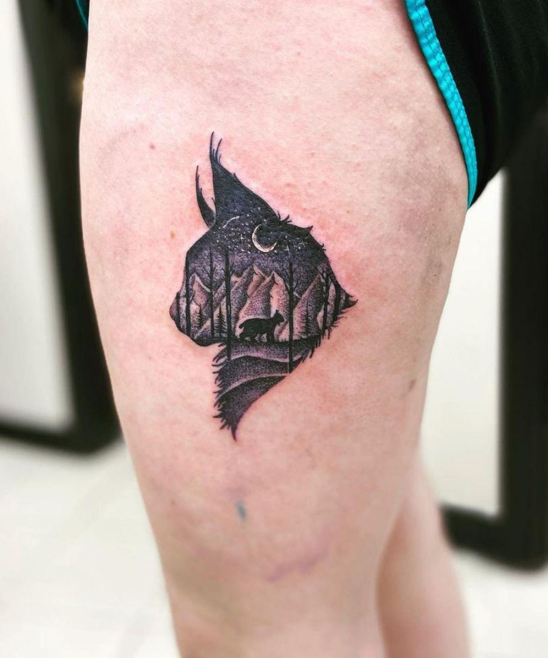 30 Gorgeous Bobcat Tattoos for Your Inspiration