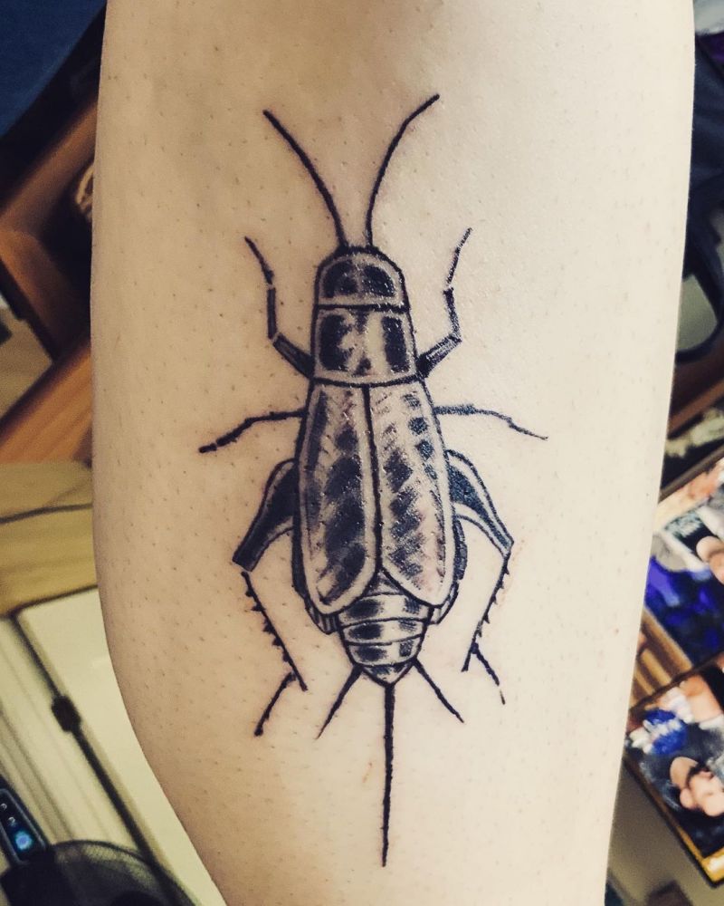 30 Gorgeous Cricket Tattoos You Must See