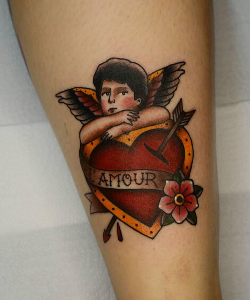 30 Pretty Cupid Tattoos You Must Try