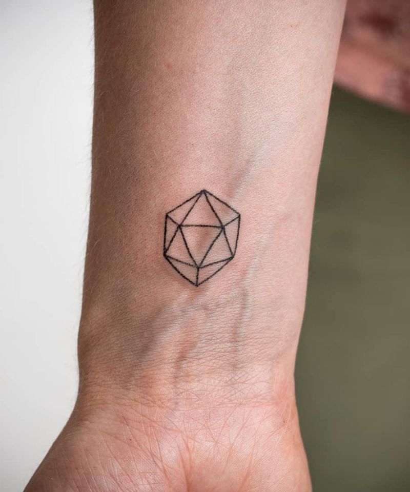 30 Pretty D20 Tattoos You Can Copy
