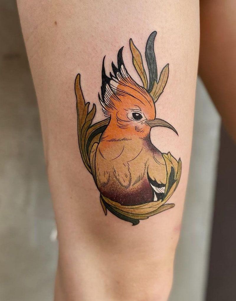 30 Pretty Hoopoe Tattoos You Must Try