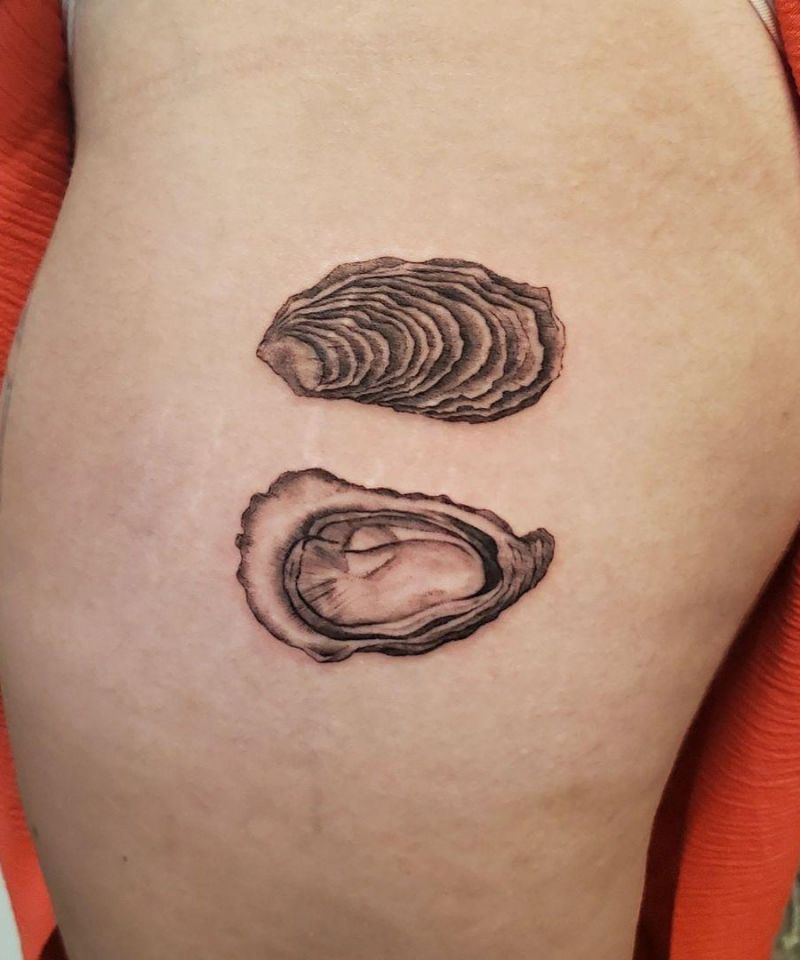30 Pretty Oyster Tattoos You Can Copy