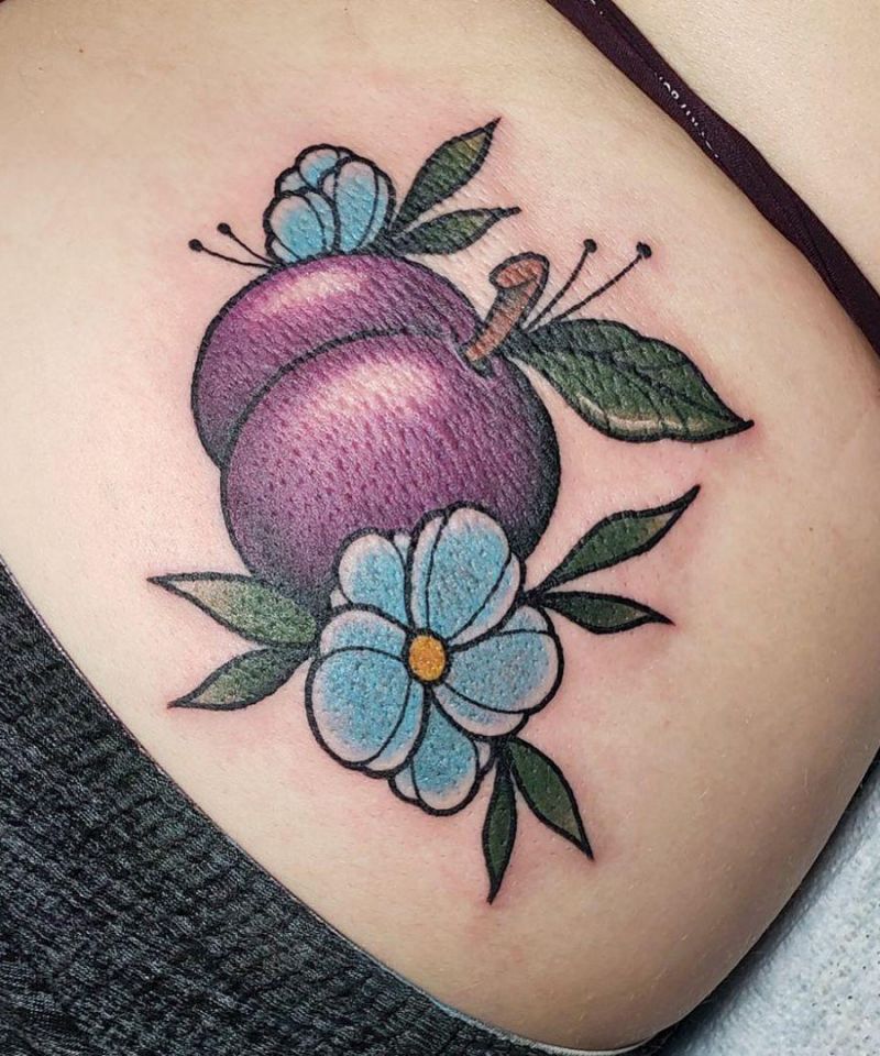 30 Pretty Plum Tattoos You Can Copy