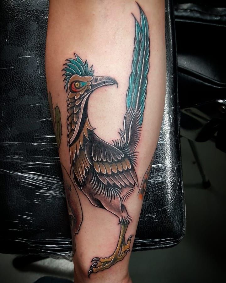 30 Pretty Roadrunner Tattoos You Must Try