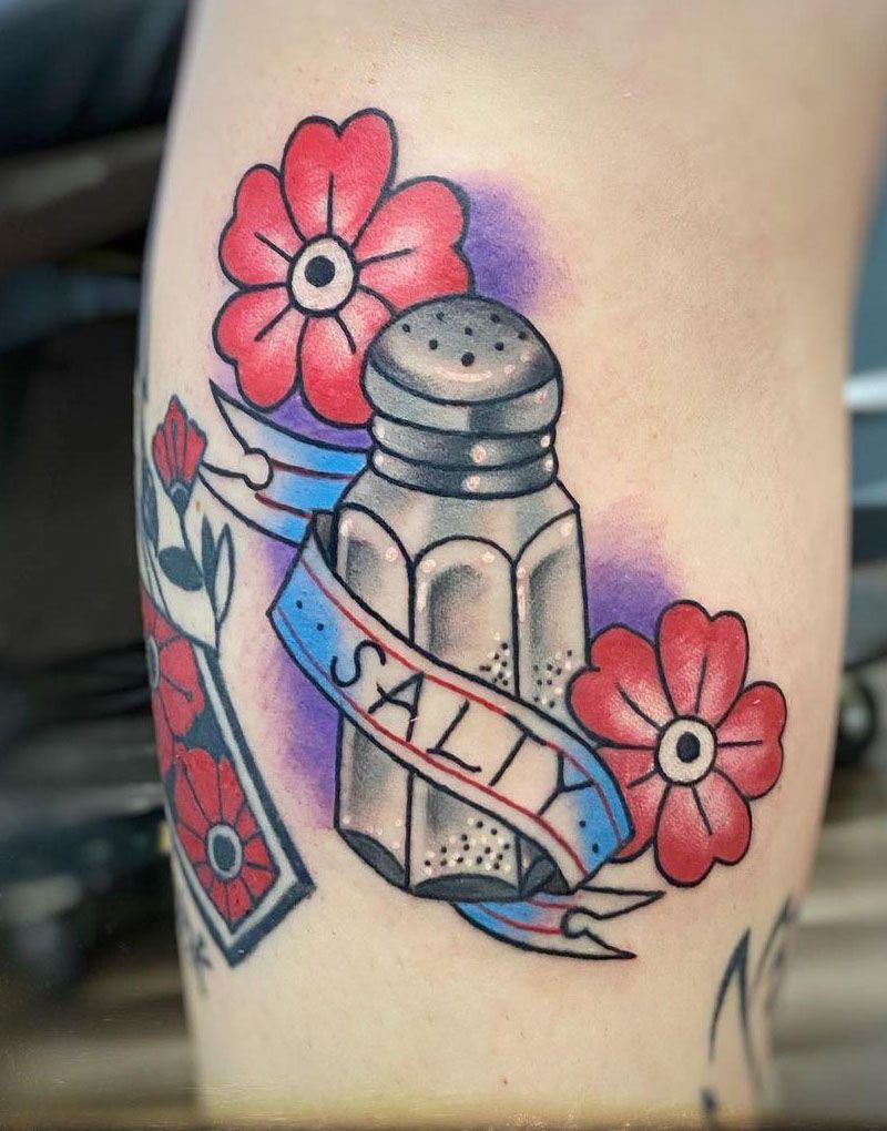 30 Unique Salt Shaker Tattoos You Must Try