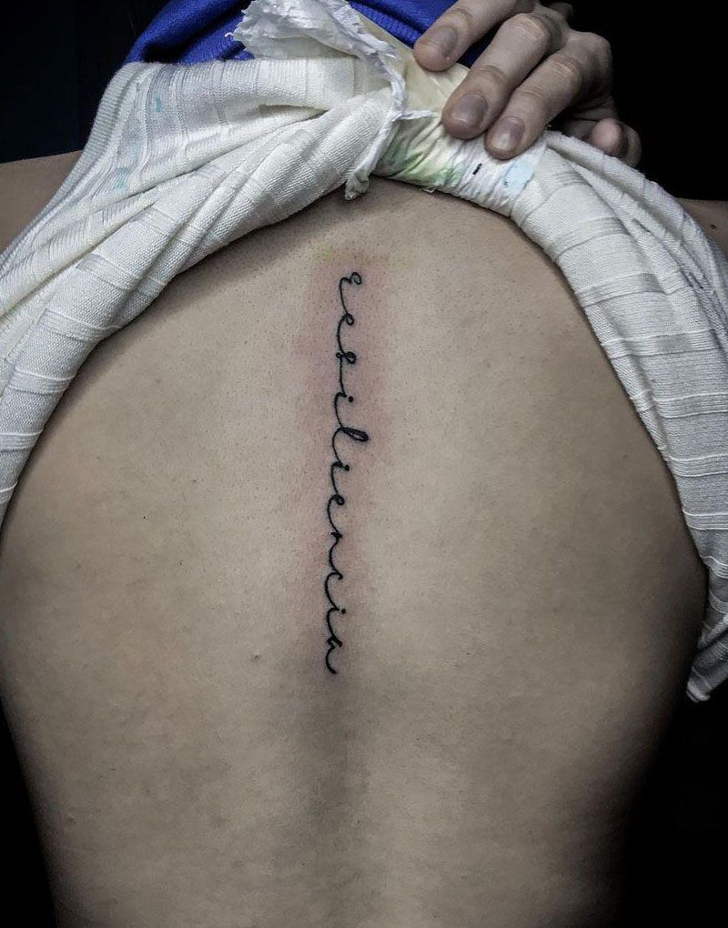 21 Gorgeous Spinal Cord Tattoos You Must Try