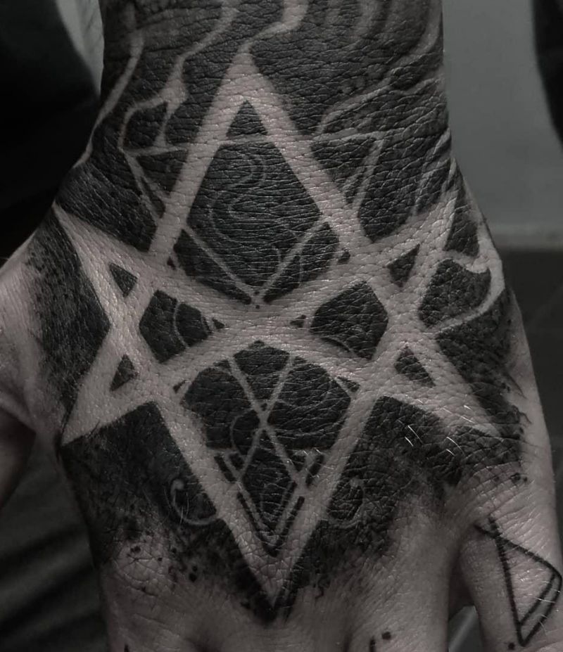 24 Pretty Unicursal Hexagram Tattoos You Can Copy