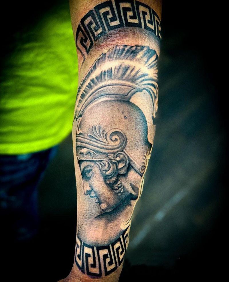 30 Gorgeous Achilles Tattoos to Inspire You