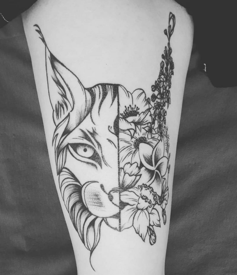 30 Gorgeous Bobcat Tattoos for Your Inspiration