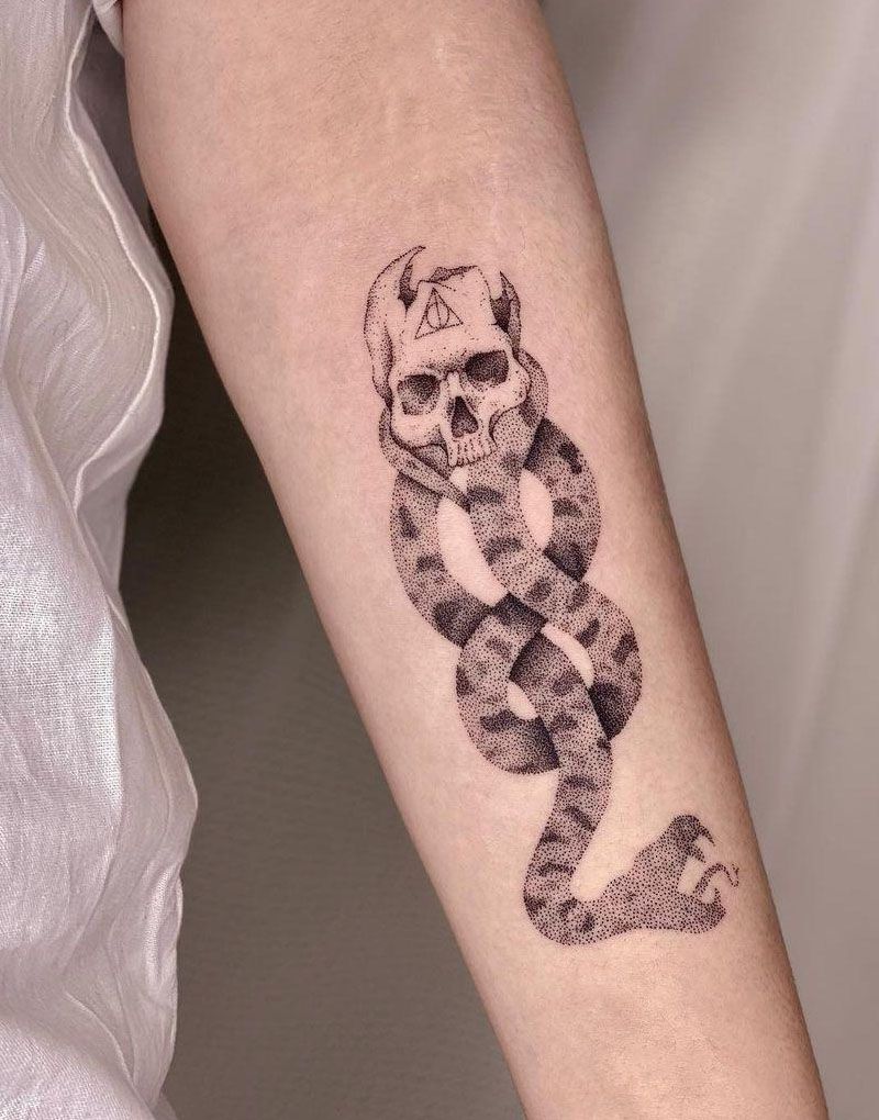 30 Wonderful Death Eater Tattoos You Can Copy