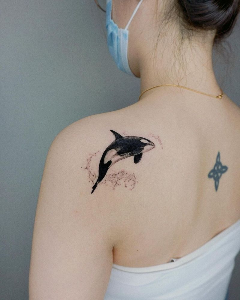 30 Pretty Killer Whale Tattoos You Will Love