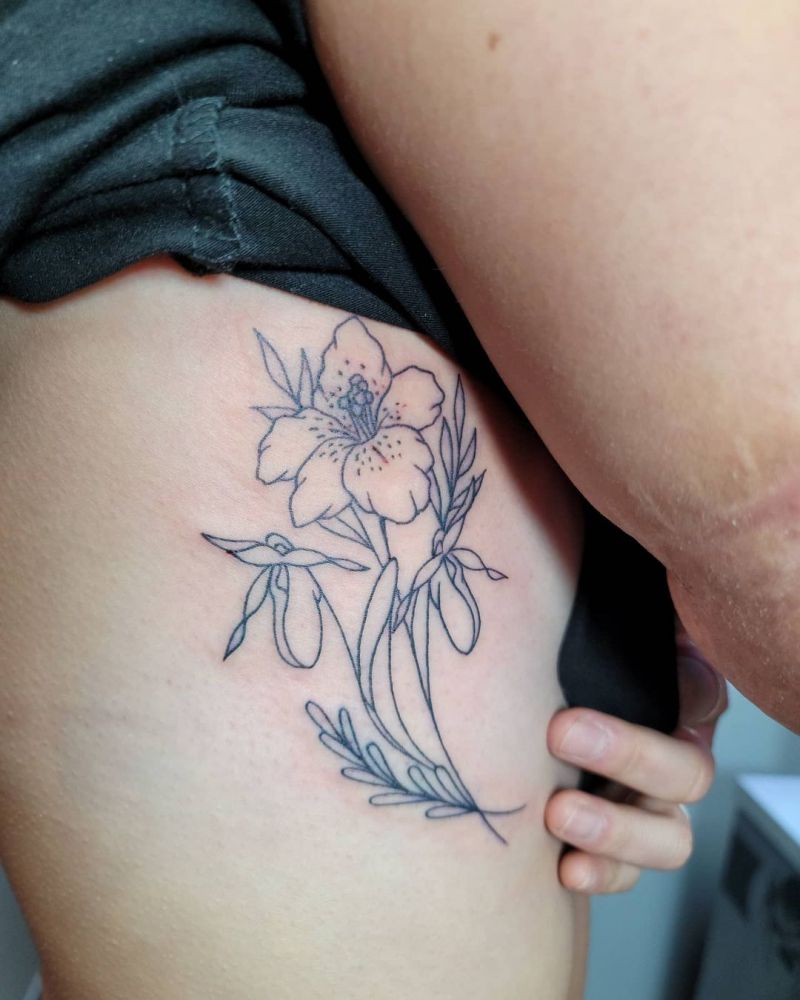 28 Pretty Lady Slipper Tattoos Make You Beautiful Forever