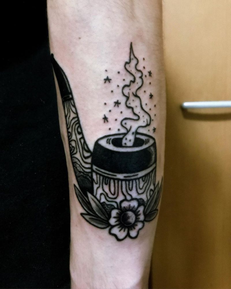 30 Unique Pipe Tattoos for Your Inspiration