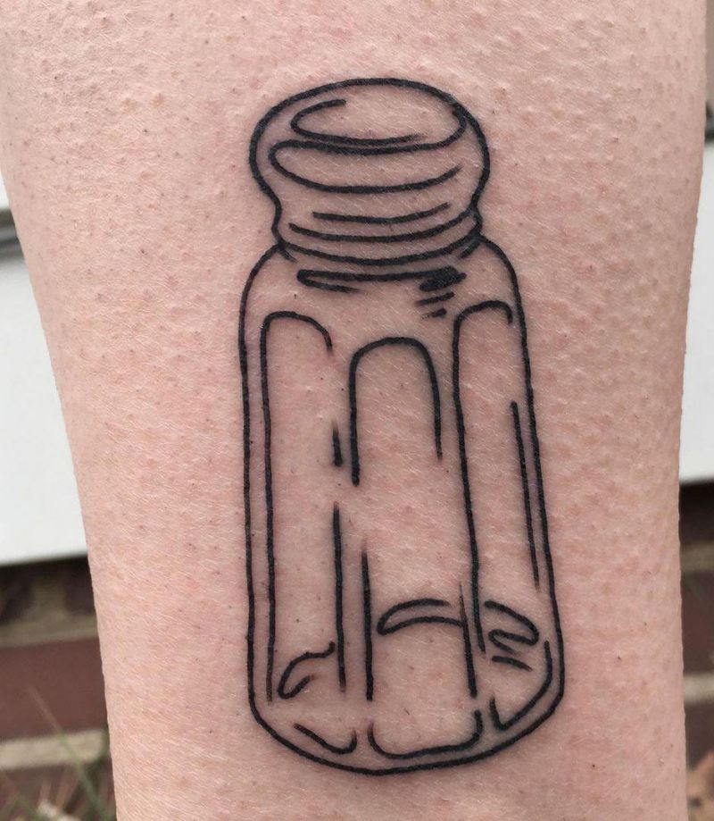 30 Unique Salt Shaker Tattoos You Must Try