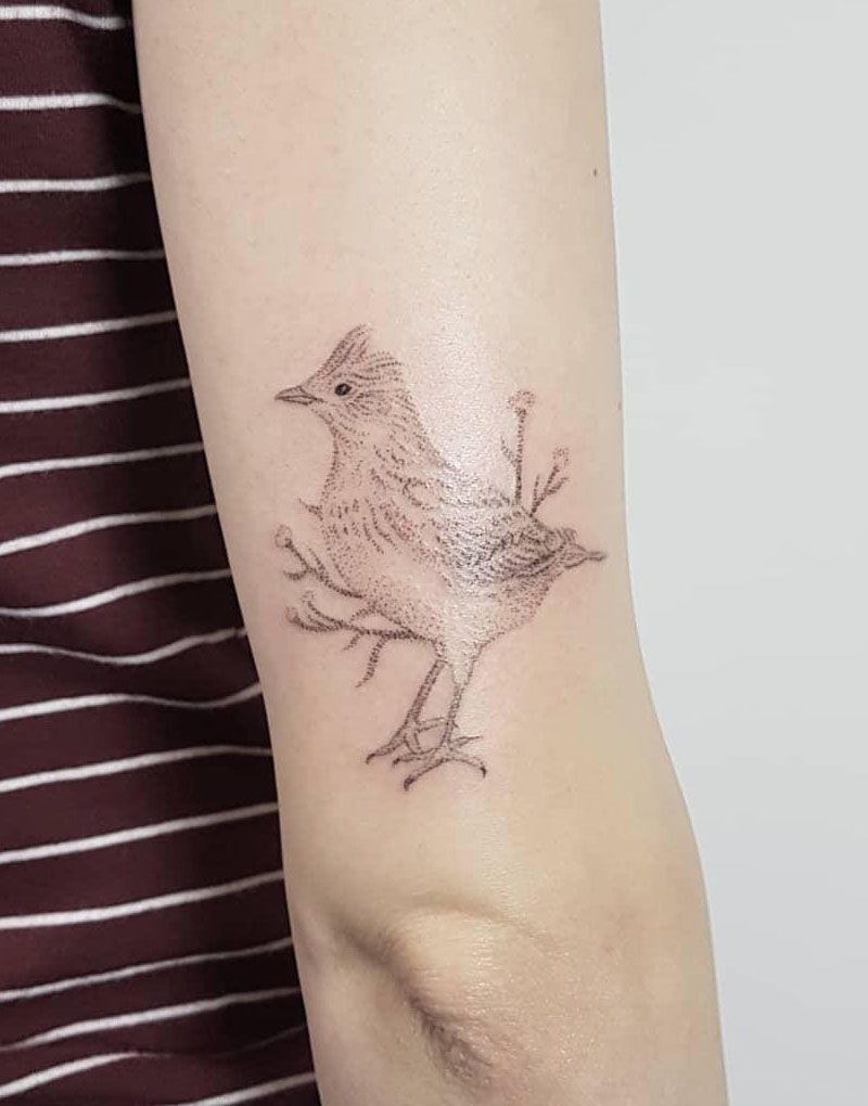 12 Pretty Skylark Tattoos You Can Copy