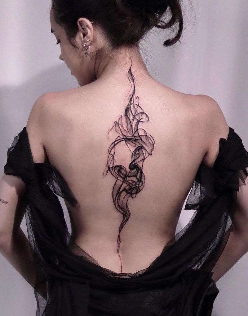 30 Elegant Smoke Tattoos to Inspire You