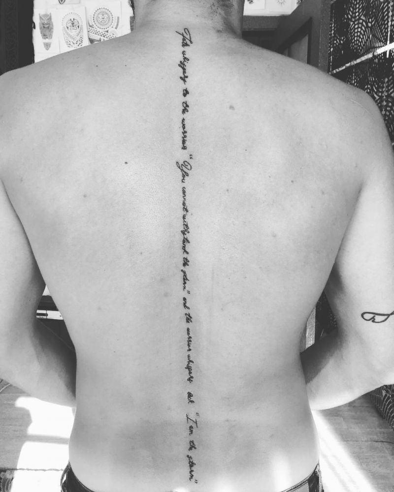 21 Gorgeous Spinal Cord Tattoos You Must Try